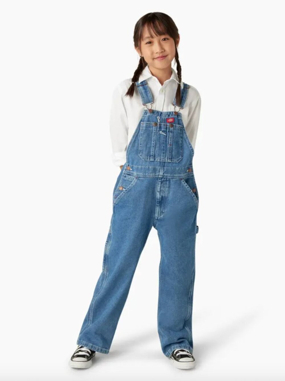 Dickies Kids Denim Bib Overall NWT